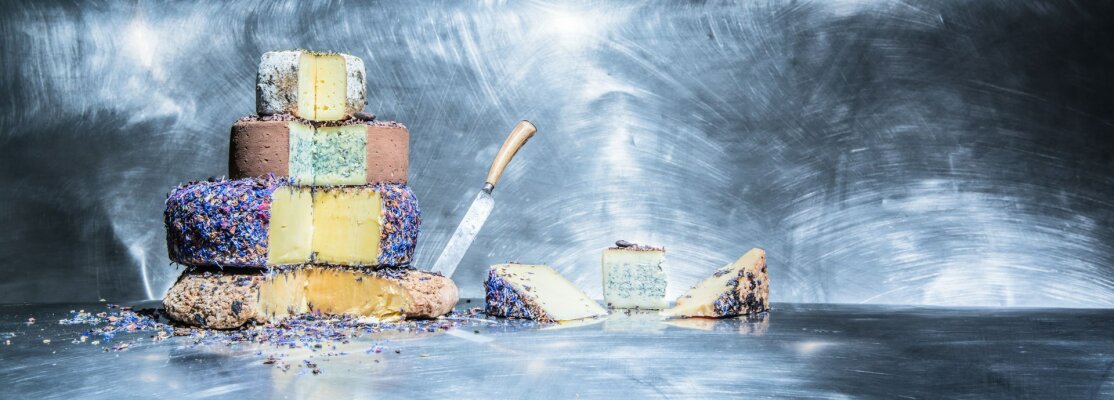 Header Edelstahl Käse